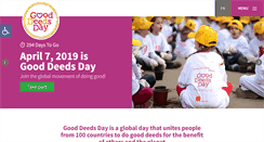 Desktop Screenshot of good-deeds-day.org